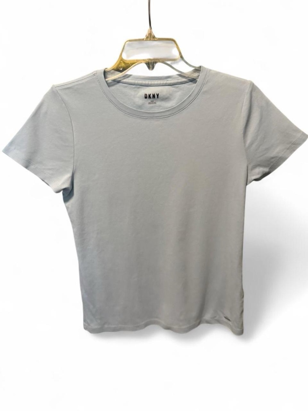 DKNY Women's Crewneck Tee in Light Blue